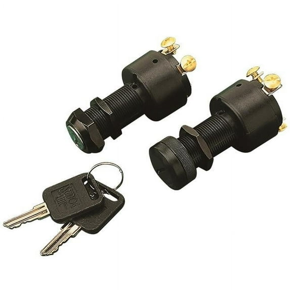 420361-1 Three Position Ignition Switch, Polypropylene