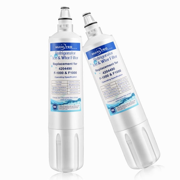 4204490 Water Filter Replacement for Sub-Zero 4204490, 4290510 Refrigerator Water Filter, 2Pcs