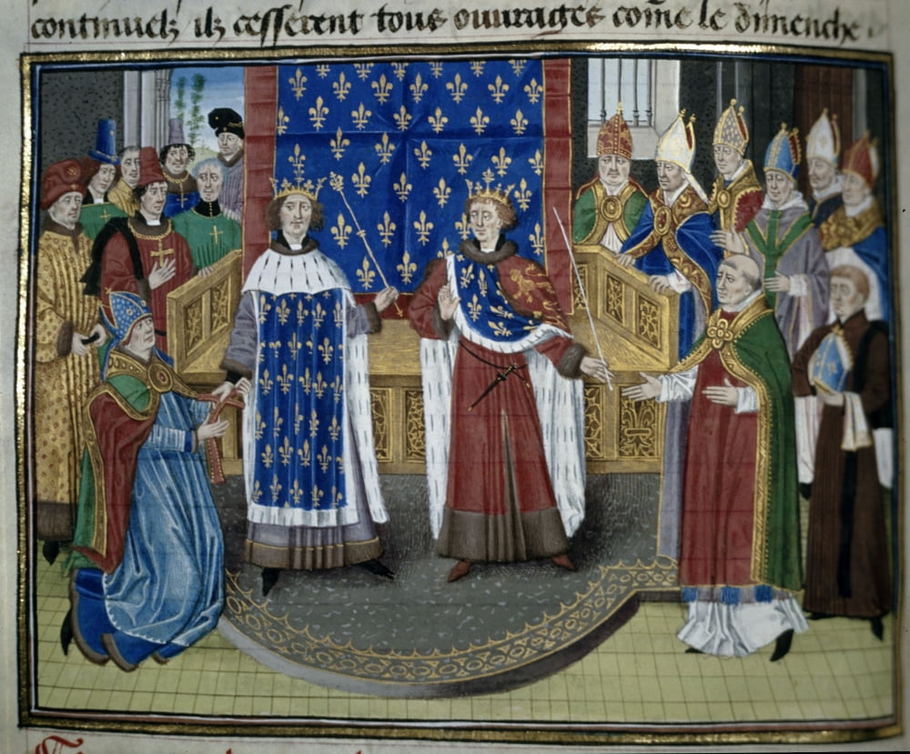 4207 Jean Fouquet (1420-1481) French School Canvas Art - (24 x 18)