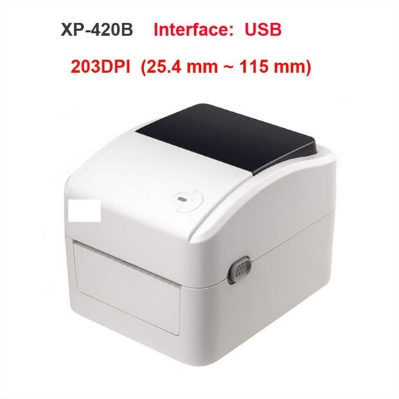 420B High Speed 152mm/s Bluetooth USB Thermalprinter Pos Barcode Sticker Printer Machine 4x6 Shipping Label For Mobile ,Crisp Output