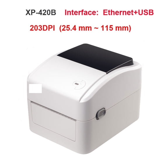420B High Speed 152mm/s Bluetooth USB Thermalprinter Pos Barcode Sticker Printer Machine 4x6 Shipping Label For Mobile ,Multifunction Inkjet Printer