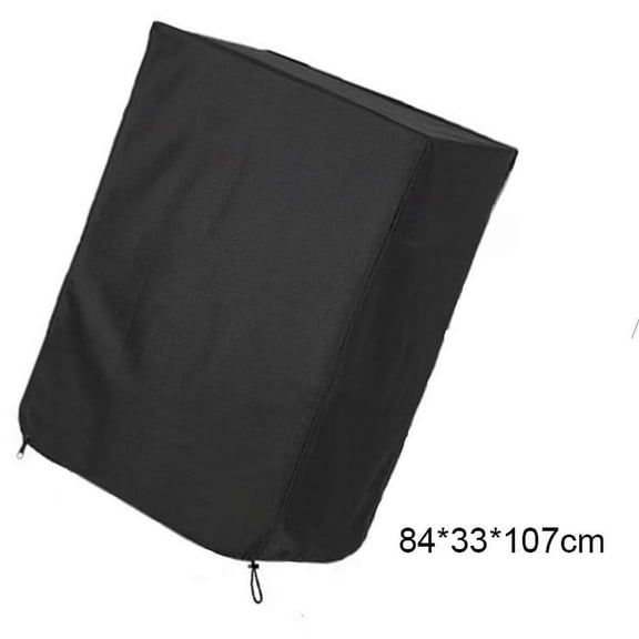 420D Folding Bed Dust Cover Dust Protection Cover 84*33*107cm 99*38*114cm Black
