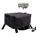 thumbnail image 1 of 420D Oxford Pizza Oven Cover for Cozze 90347, Outdoor Heavy Duty Portable Carry Cover Waterproof Gas Pizza Grill Cover and Weather Resistant Oxford Fabric Cover(Black,23x11 inch), 1 of 10