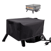 420D Oxford Pizza Oven Cover for Cozze 90347, Outdoor Heavy Duty Portable Carry Cover Waterproof Gas Pizza Grill Cover and Weather Resistant Oxford Fabric CoverBlack,23x11 inch