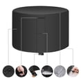 thumbnail image 1 of 420D Round Patio Furniture Covers,Waterproof Outdoor Table Chair Set Covers,Seat Cover,Dining Table Cover for Outdoor Furniture Set A1, 1 of 7