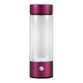 thumbnail image 1 of 420ML Hydrogen Water Bottle - Portable Rechargeable Hydrogen Rich Water Ionizer Machine, Hydrogen Rich Water Glass Health Cup for Home Travel, 1 of 5