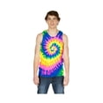 thumbnail image 1 of 420MS DYENOMITE SPIRAL TIE DYE TANK TOP, Style 420MS, 1 of 1