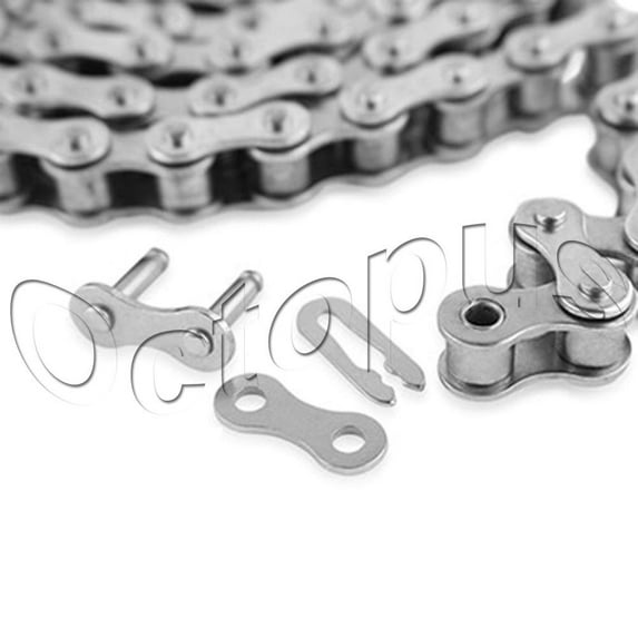 420NP Roller Chain for Sprocket 10 Feet with 1 Connecting Link Drive Chain
