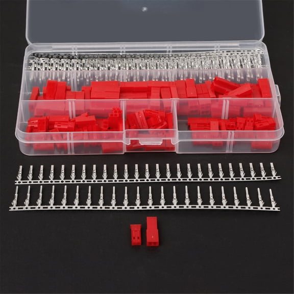 420PCS JST Connector Plug 2Pin Female, Male And Crimps Connector