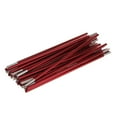 thumbnail image 1 of 420cm Camping Travel 11 Sections Aluminum Alloy Spare Replacement Tent Poles Dark red 9.5 mm 420 cm, 1 of 7
