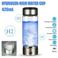 420ml Titanium HydrogenRich Water Cup Negative Ion Maker Rechargeable