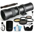 thumbnail image 1 of 420mm 1600mm f8.3 HD Telephoto Lens Bundle for Canon EOS Kiss X70 X50 X7i X6i X5, 1 of 11