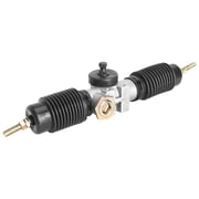 420mm Power Steering Gear Box Rack and Pinion Assy, Steering Rack Shaft Assembly, for DIY Kart Karting ATV UTV Quad Bike 4 Wheelers Dune Buggy Drift Trike Golf Cart
