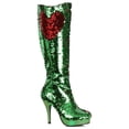 thumbnail image 1 of 421-GILLIAN, 4"  Mermaid Flip Sequin Boots, 1 of 2