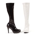 thumbnail image 1 of 421-GROOVE, 4 inch Knee High Boots With Zipper, 1 of 8