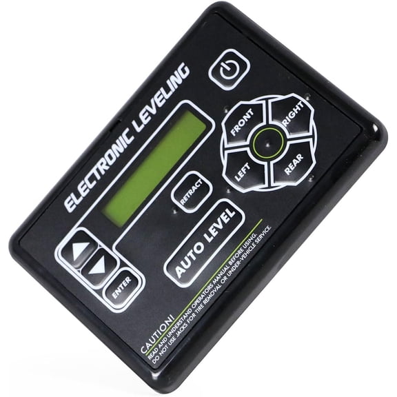 421484 RV Leveling System Touchpad Control Panel, Electronic Leveling for Lippert 5th Wheel, Travel Trailer
