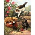 thumbnail image 1 of 422112 Junior Small Paint By Number Kit 8.75 in. X 11.75 in. -Kittens At Play, 1 of 1