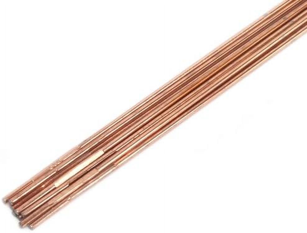 42326 Copper Coated Brazing Rod, 3/32InchBy18Inch, 10Rods