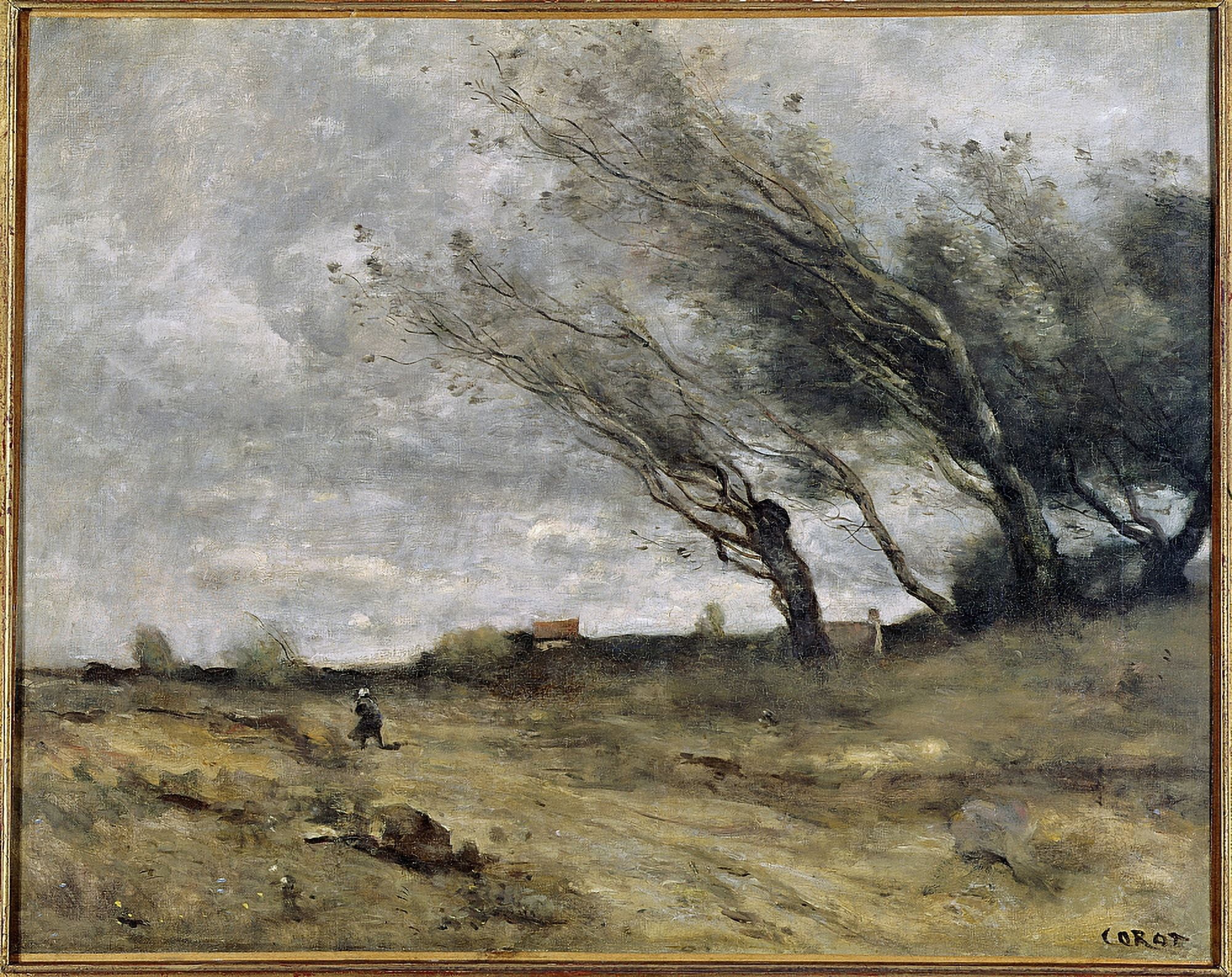 4239 Camille Corot (1796-1875) French School Canvas Art - (36 x 24)