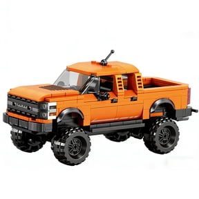 423PCS Pickup Truck Building Blocks City Freight Car Model Bricks Desktop Decoration Educational DIY Toys For Kids Holiday Gifts