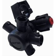 Hypro 5-Way Nozzle Body with Tab for Boom Clamp Fits 3/4 Pipe - 4243N-B523-00