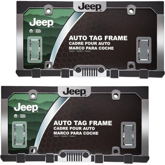 42517 Bumper License Plate Frame - One Pair