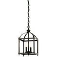 thumbnail image 1 of 42565OZ Kichler Lighting Larkin - 2 light Cage Foyer - with Traditional inspirations - 14.75 inches tall by 8 inches wide-Olde Bronze Finish, 1 of 3