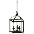 thumbnail image 1 of 42566OZ Kichler Lighting Larkin - 3 light Cage Foyer - with Traditional inspirations - 22.25 inches tall by 12 inches wide-Olde Bronze Finish, 1 of 8