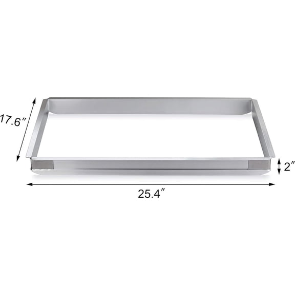 42573 Aluminum Sheet Bun Pan Extender, 18 x 26 inch (Full Size)