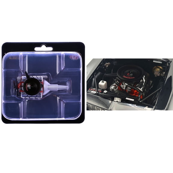 427 Engine & Transmission Replica from "1969 Chevrolet COPO Camaro" 1/18 Model by ACME