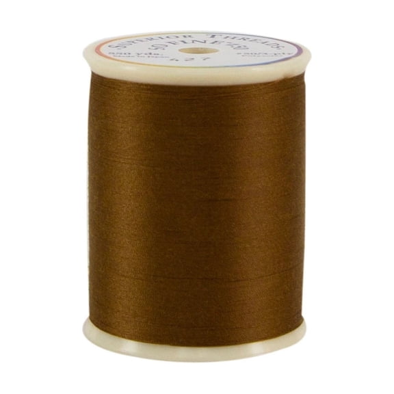 427 So Fine Polyester Thread 3-ply 50wt 550yds Nutmeg