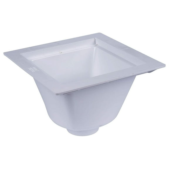 Xayoca 42721 Floor-Mounted Utility Sink, White, Small