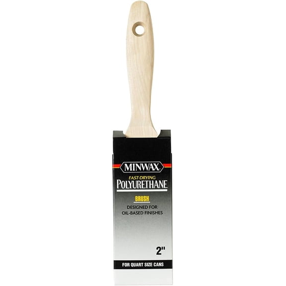 427350008 Polyurethane 2-inch black China bristle mixed brush/roller/coater, white