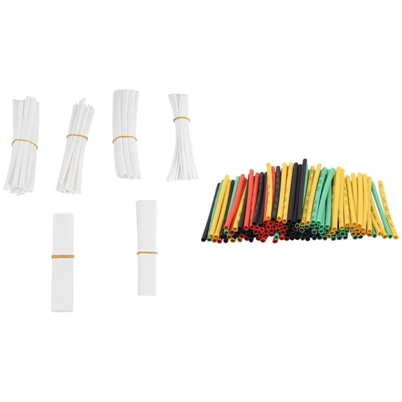 428 Pcs Car Electrical Cable Heat Shrink Tube Tubing Wrap Sleeve Assortment, 100 Pcs A & 328 Pcs B
