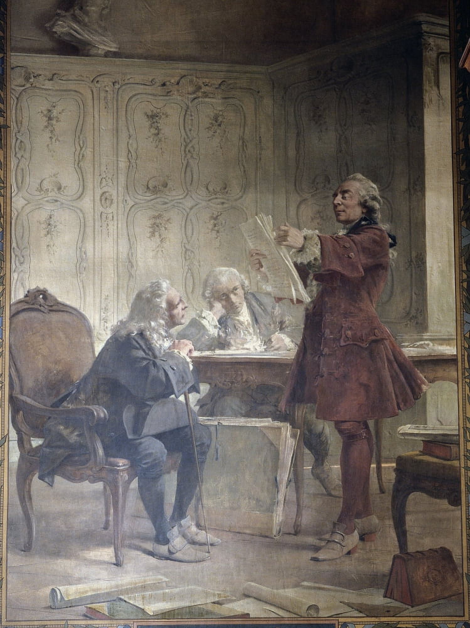 4280 Theobald Chartran (1849-1907) French School Canvas Art - (18 x 24)