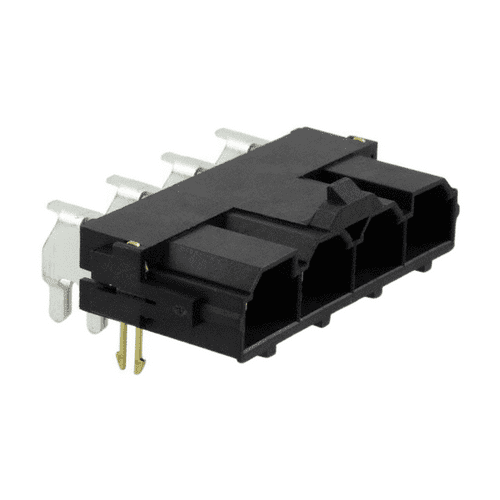 42820-4213 Connector Header Through Hole, Right Angle 4 position 0.394 (10.00mm) :RoHS
