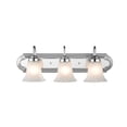 thumbnail image 1 of 4283-CH-Millennium Lighting-3 Light Bath Vanity-8.5 Inches Tall and 24 Inches Wide-Chrome Finish, 1 of 7