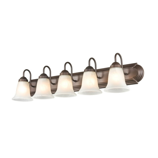 4285-BZ-Millennium Lighting-5 Light Bath Vanity-8.5 Inches Tall and 36 Inches Wide-Bronze Finish