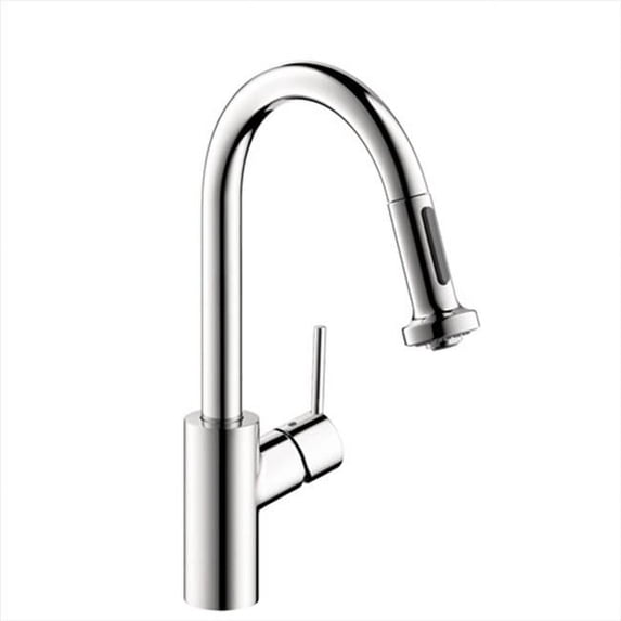 4286000 Talis S 2 Prep Kitchen Faucet with 2-Spray Pull Down in Chrome
