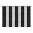 thumbnail image 1 of 42873 6 x 9 Ft. Reversible Outdoor Mat-Charcoal Stripe, 1 of 1
