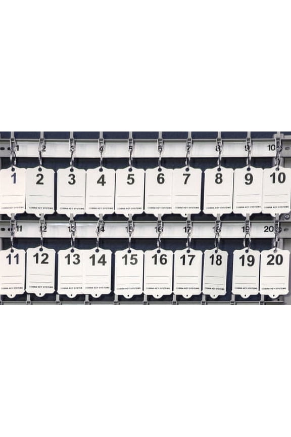 429 Number Tags for Key Boards