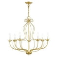 thumbnail image 1 of 42907-33 Livex Lighting Katarina - 7 Light Chandelier In Transitional Style-26 Inches Tall and 28 Inches Wide-Soft Gold Finish    -Traditional, 1 of 8