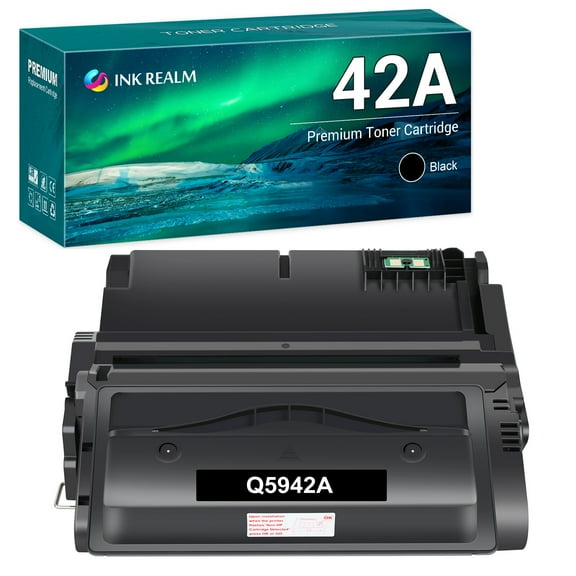 42A Compatible Toner Replacement for HP Q5942A High Yield (Black, 1-Pack)