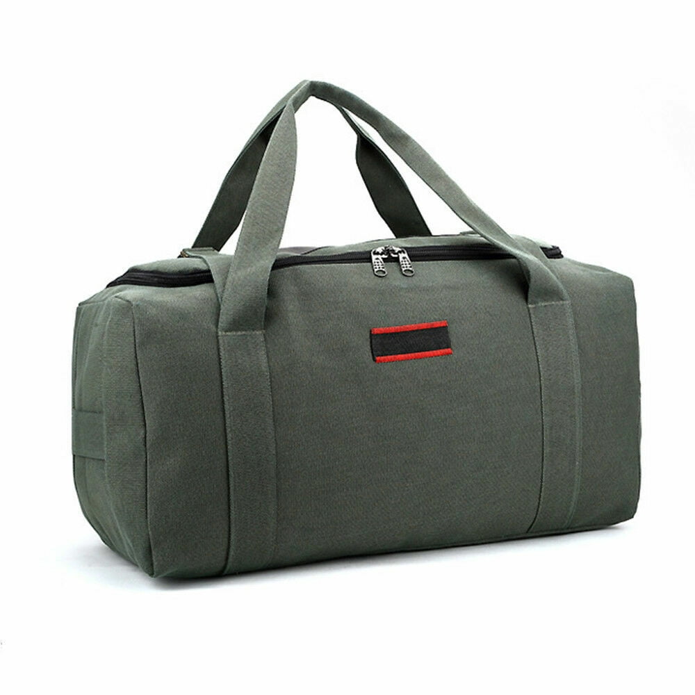42L/70L Travel Canvas Duffle Bag Sports Gym Shoulder Bag Carry on ...