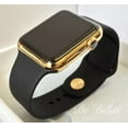 thumbnail image 1 of 42MM iWatch SERIES 3 24K Gold Plated with Black Sport Band, 1 of 4