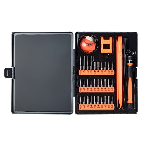 42PCS Precision Screwdriver Set With Case, Flathead Phillips Pentalobe Torx Star Small Repair Tool Kit for PC, Laptop, Tablet, Phone, PS5, XBox, Switch, Glasses, Ring Doorbell