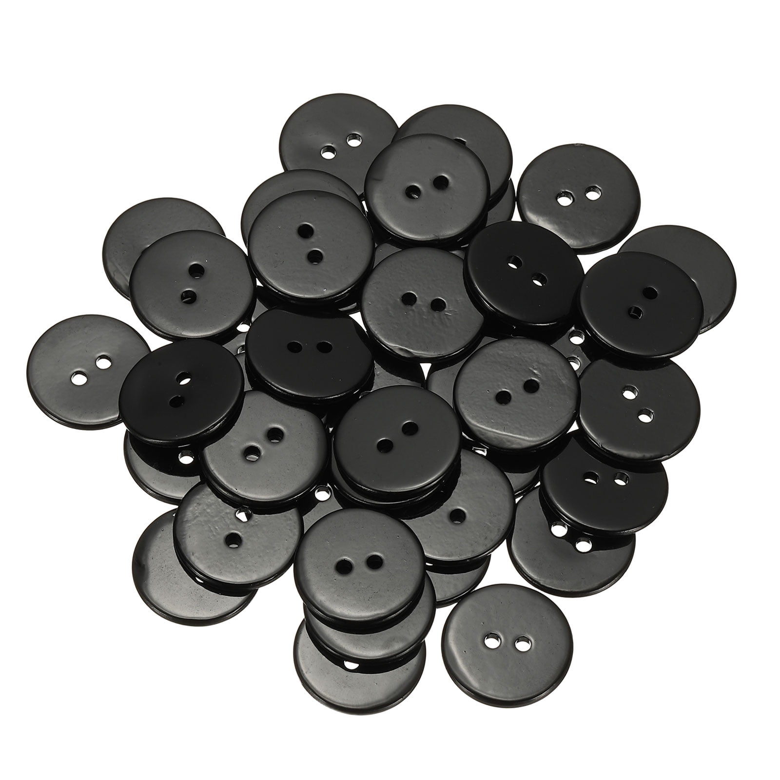 42Pack Natural Shell Button, 2 Hole 23mm Round Mother of Pearl Buttons ...