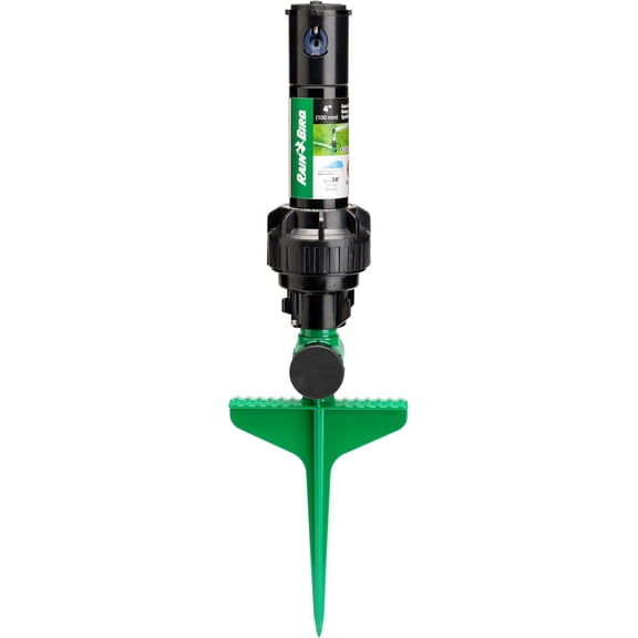 42SASPG 42SA Gear Drive Rotor Lawn and Garden Sprinkler on Heavy Duty Green Spike, Adjustable 40 - 360 Pattern, 26' - 38' Spray Distance