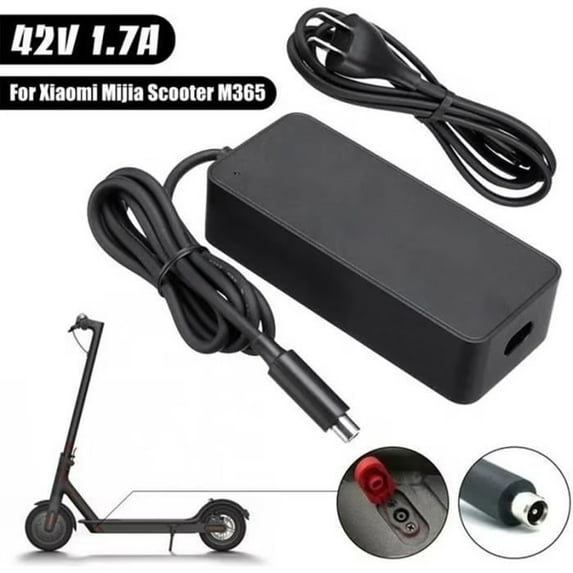 42V 17A Lithium Battery Charging Plug Battery Adapter M365 Electric Scooter Original Charger,US Standard