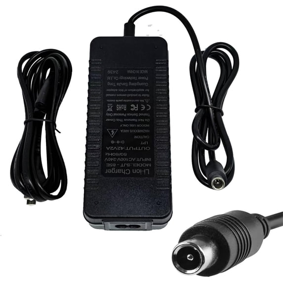 Galaxy Bang USA 42V 2A Black Adapter Charger for Maxshot V1, V1SPRO, V7 36V Battery
